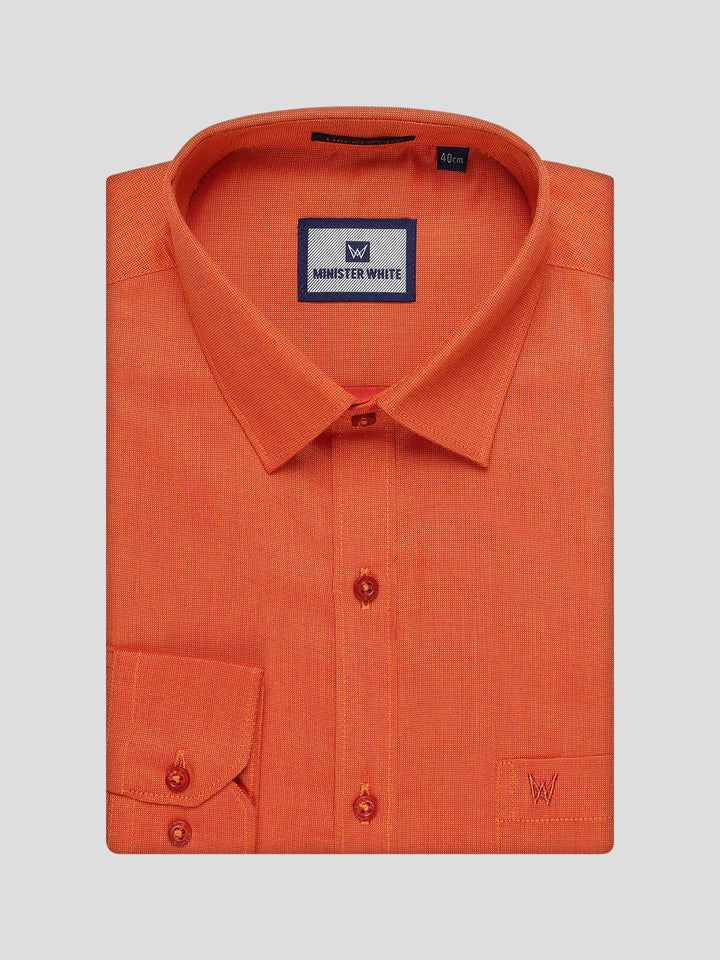 Men's Cotton Brick Shirt and Airtex Matching Border Dhoti Combo Nector