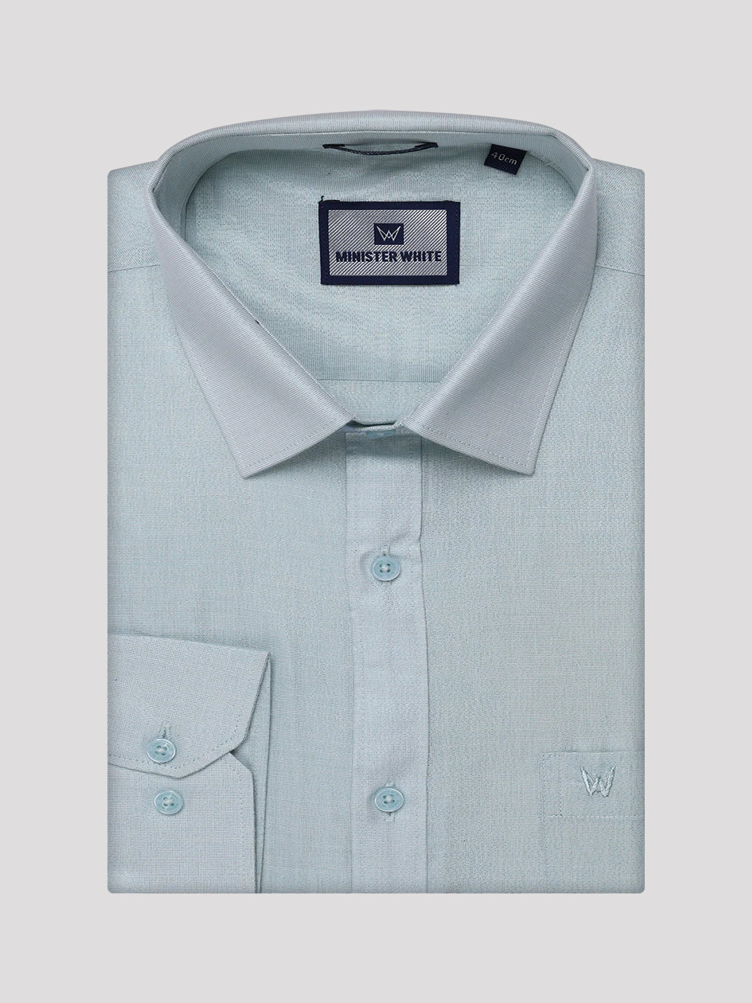 Men's Tissue Mint Blue Shirt Nios