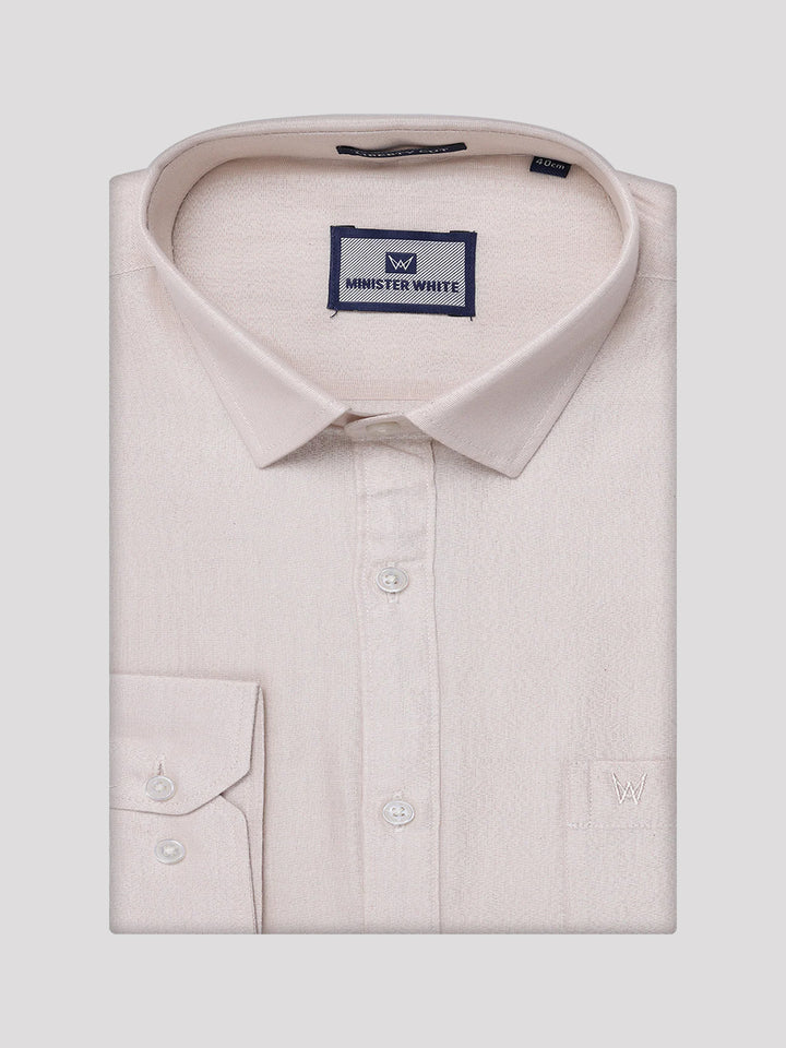 Men's Tissue Almond Shirt Nios