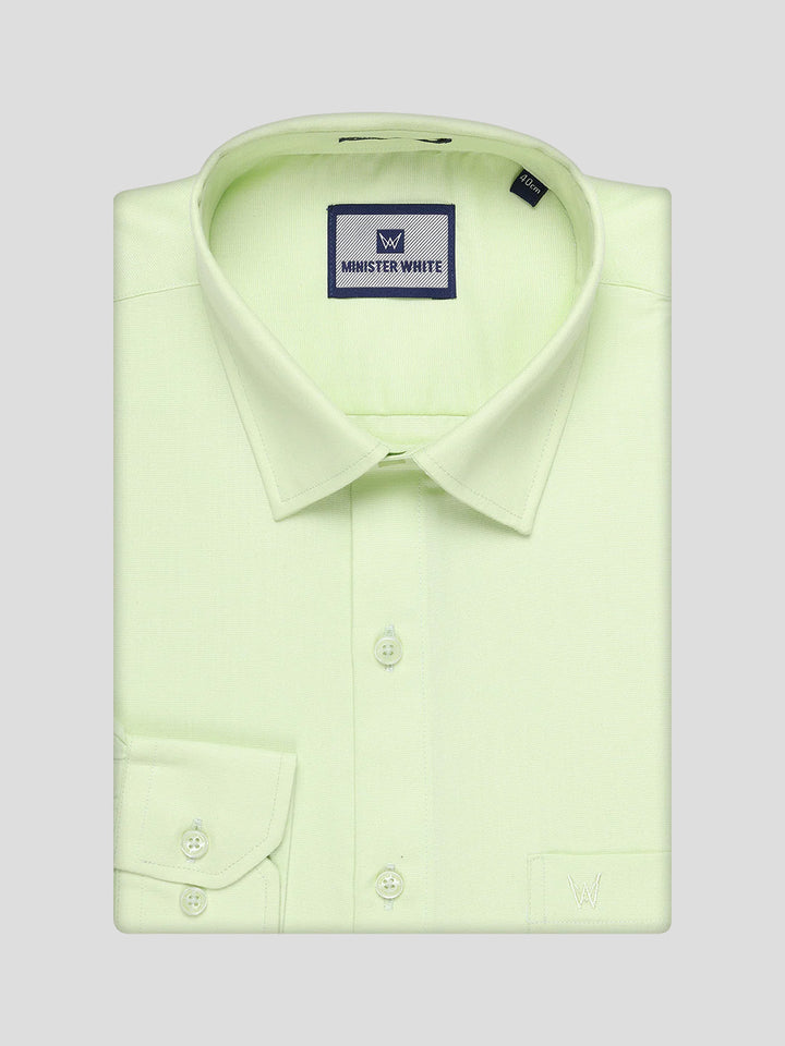 Mens Cotton Light Green Matching Shirt and Dhoti Combo Luster