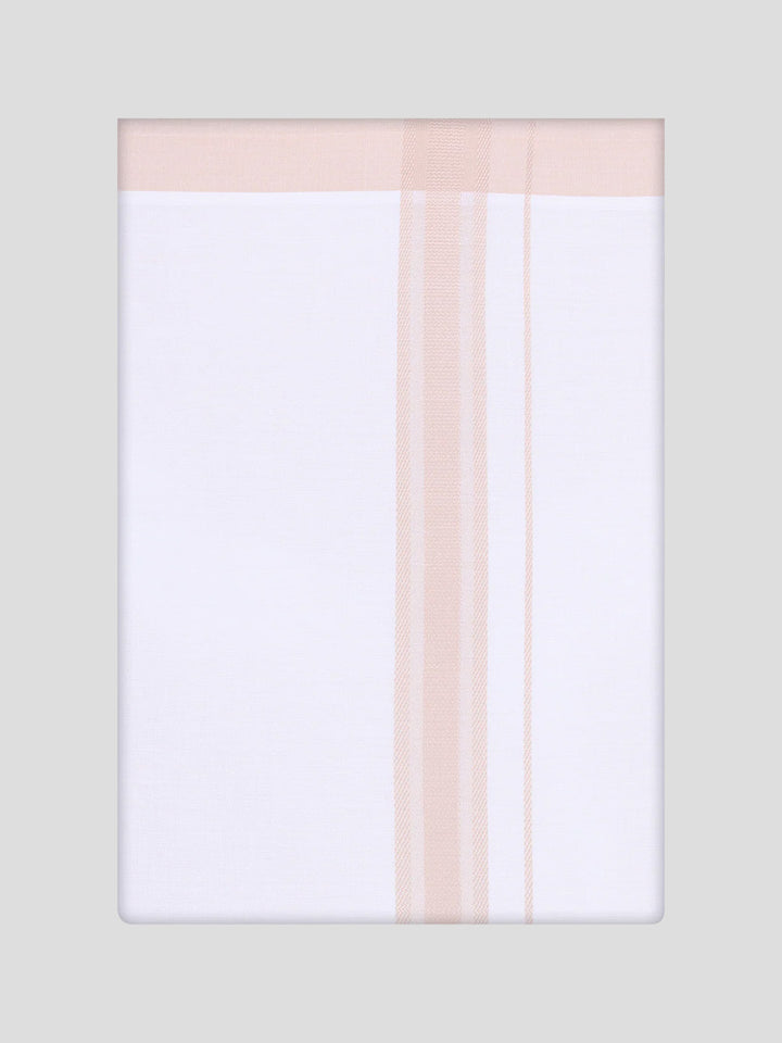 Men's Cotton Beige Matching Shirt and Dhoti Combo Luster