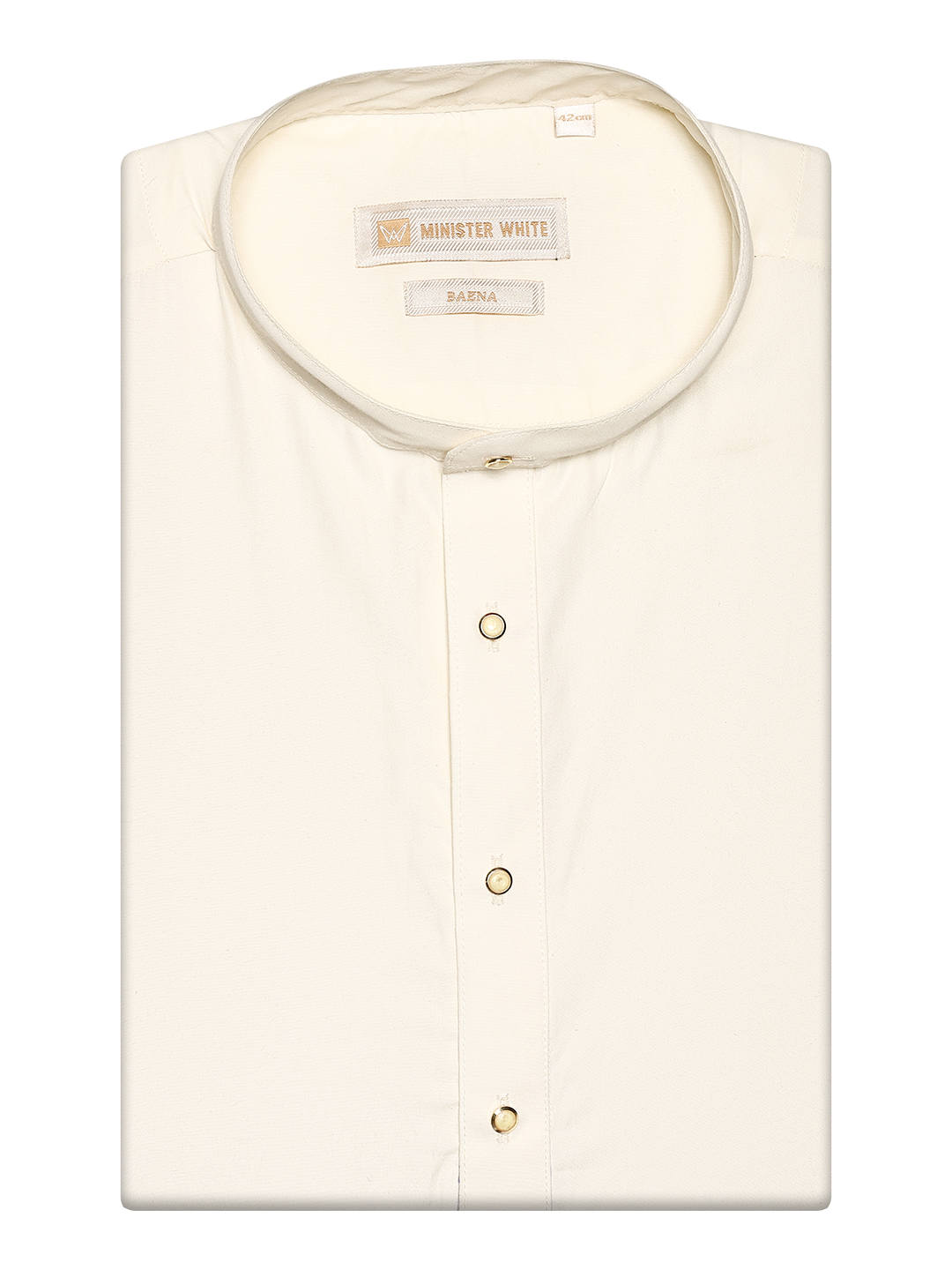 Men’s Cream Cotton Regular Fit Kurta Baena