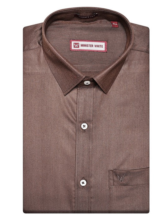 Men's Brown Shirt Haiku