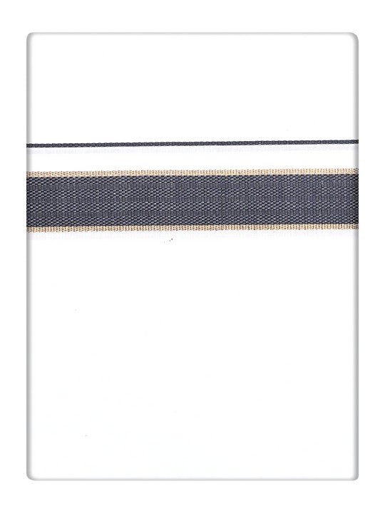 Men's Navy Matching Fancy Border Dhoti Haiku