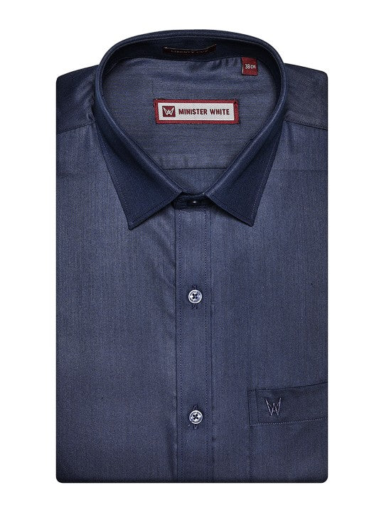 Men's Navy Shirt Haiku