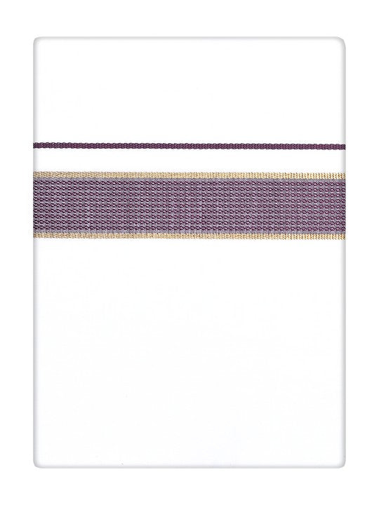 Men's Cotton Purple Color Regular Fit Shirt Impress Print