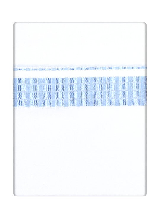 Men's Blue Matching Fancy Border Dhoti Google