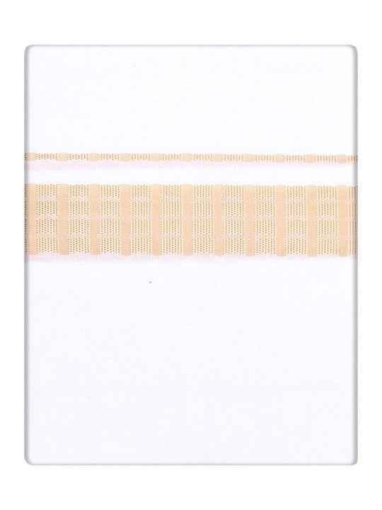 Men's Peach Matching Fancy Border Dhoti Google