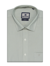 Mens Cotton Regular Fit Sap Colour Shirt Remo