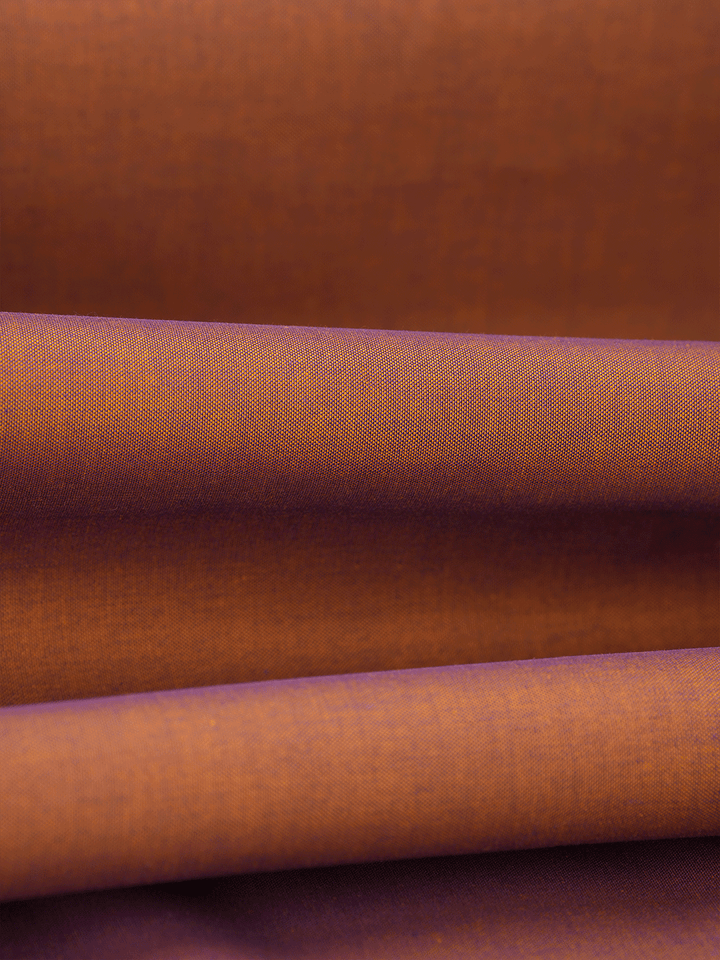 Men's Plain Giza Cotton Brown Color Shirt Fabric Carmy
