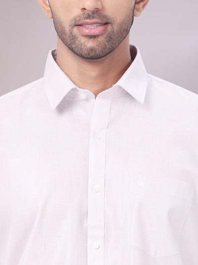 Men's Tissue Lavender Color Shirt Wedding Maverick close view