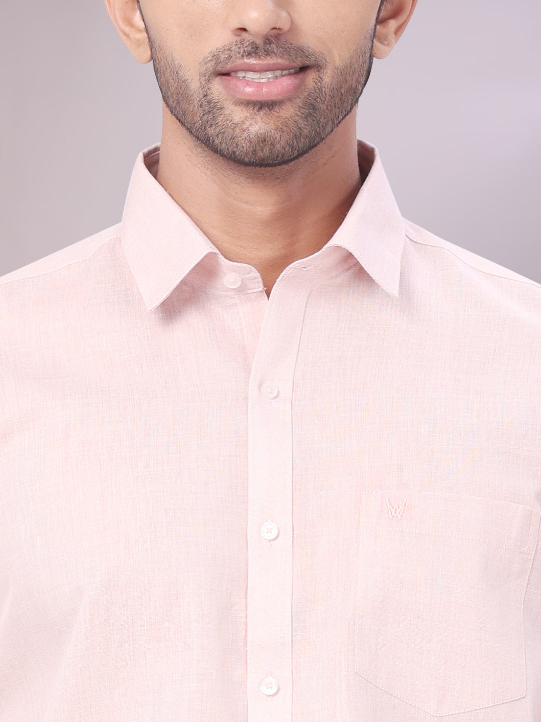 Men's Tissue Maroon Color Shirt Wedding Maverick close view