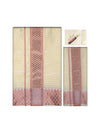 Men's Premium Art Silk Cream Shirt Bit with 2 1/2