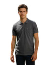 Men's Anthra Mill Regular Fit Polo T-Shirt with Pocket Striker
