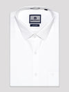 Mens Cotton Smart Fit White Shirt Attitude