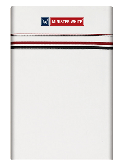 Mens Cotton White Single Layered Dhoti - Chatriyan Admk by Minister White