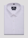 Mens Cotton Regular Fit White Shirt Cool White
