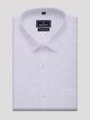 Mens Cotton Regular Fit White Shirt Cotton King