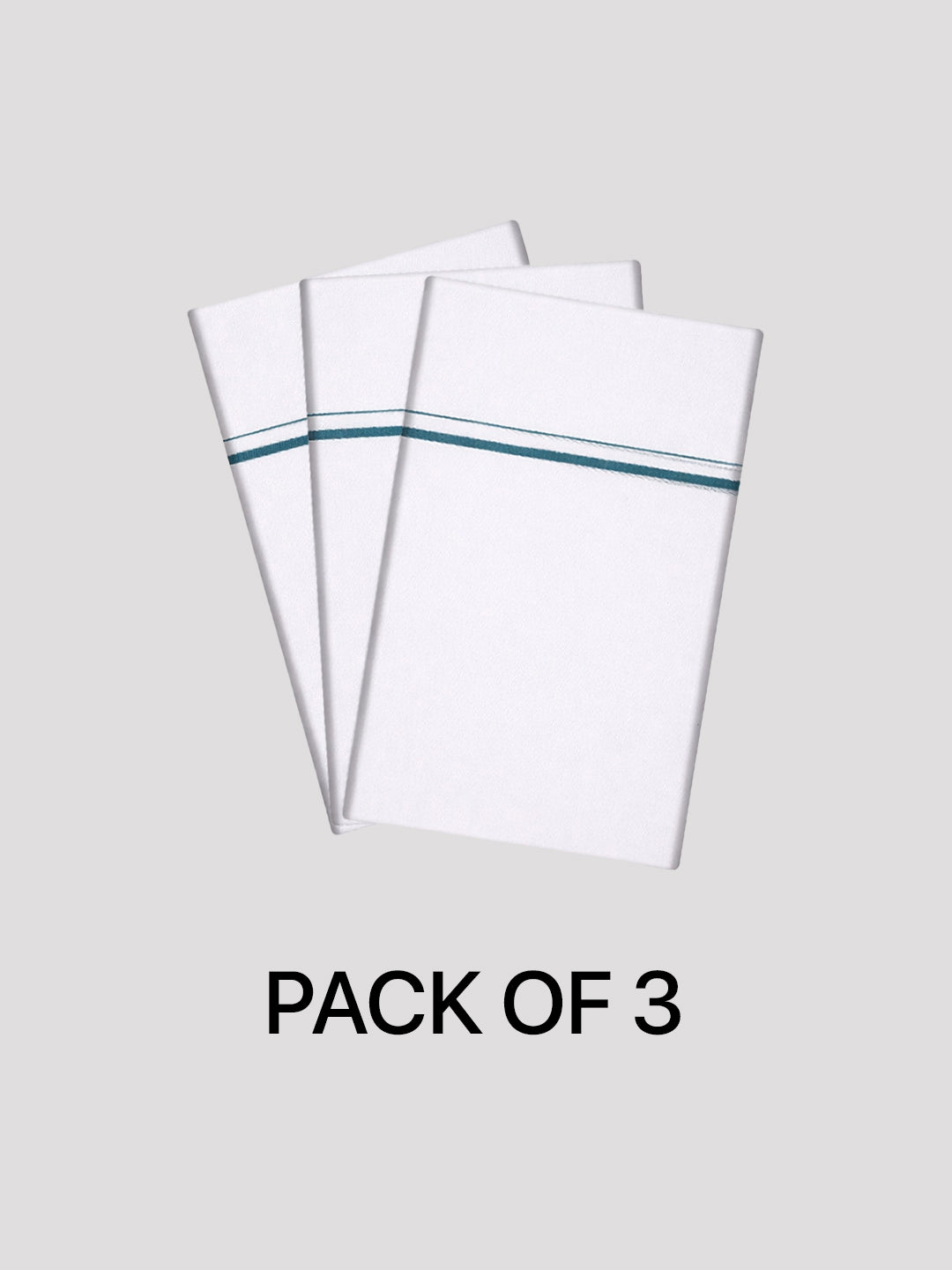 Men's Cotton White Single Layered Dhoti with Assorted Border Glory stitched_ Pack of 3