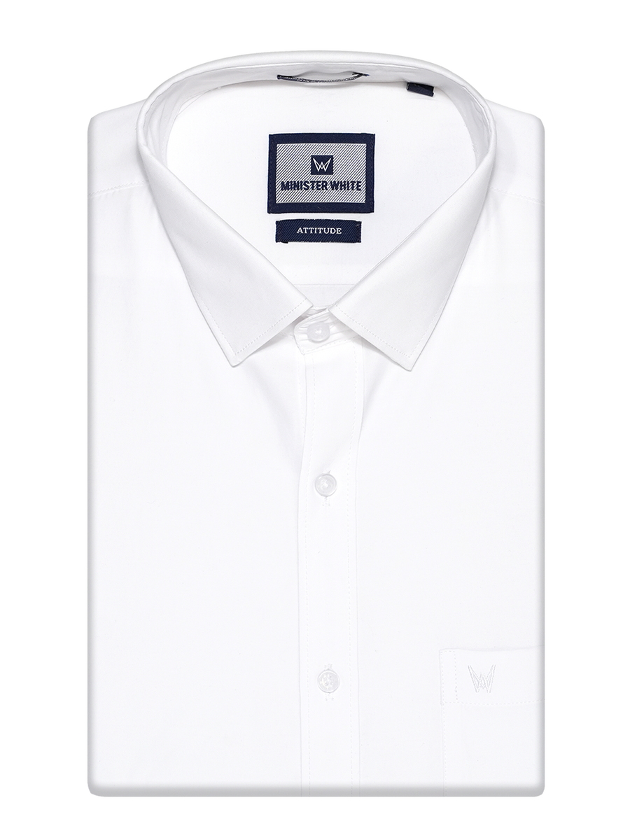 WHITE COTTON SHIRT