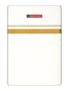 Mens Cotton Cream Double Layered Dhoti with 1/2