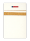 Mens Cotton Cream Single Layered Dhoti with 3/4
