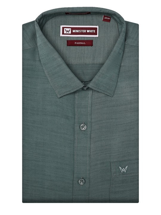 Men’s Premium Chambray Regular Fit Sage Shirt Farnal
