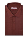 Men’s Premium Chambray Regular Fit Brown Shirt Farnal