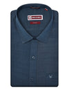 Men’s Premium Chambray Regular Fit Turquoise Blue Shirt Farnal
