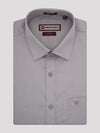 Mens Premium Poly Cotton Regular Fit Grey Colour Shirt Gloster