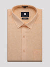 Mens Cotton Gold Colour Regular Fit Shirt Diamond