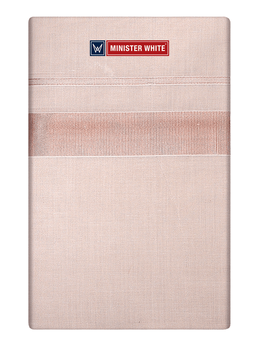 Mens Single Layer Tissue Almond Colour Dhoti Hero Tissue by Minister White