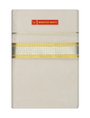 Men's Cream Cotton Kara Gold and Silver Jari Border Double Layer Dhoti Suryaputhri 15717