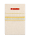 Men's Cream Cotton Kara Gold and Silver Jari Border Double Layer Dhoti Suryaputhri 10977