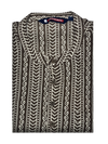 Mens Cotton Brown Colour Full Sleeves Short Kurta