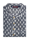 Mens Cotton Grey Colour Full Sleeves Short Kurta