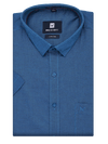 Mens Cotton Regular Fit Teal Colour Shirt Oxford