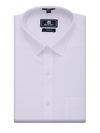 Men's Cotton Regular Fit White Shirt Softy