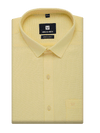 Mens Cotton Regular Fit Yellow Colour Shirt Urban Light
