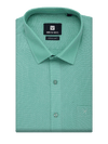 Mens Cotton Regular Fit Mint Green Colour Shirt Urban Light