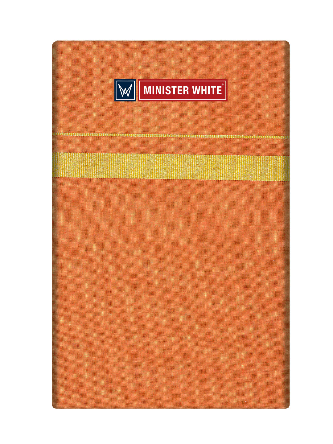 Mens Cotton Dark Kavi Color Single Layered Dhoti with Assorted Border - Vintage