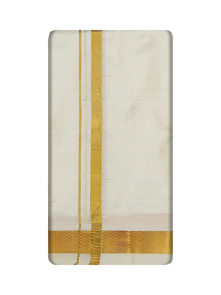 Men's Pure Silk Wedding Nerial - by Minister White