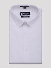 Men's Cotton Linen White Regular Fit Shirt Irish Linen