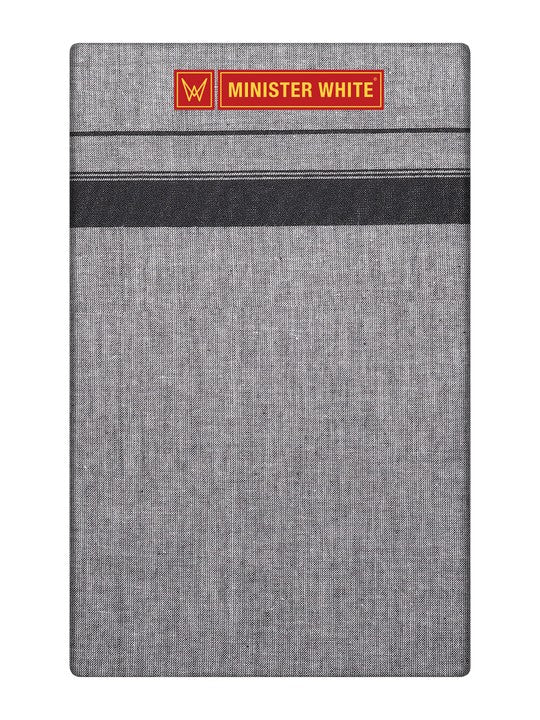 Mens Cotton Single Layered Dhoti with Black Border Jason