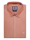 Mens Taffeta Relax Fit Dark Peach Colour Shirt Zest