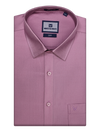 Mens Taffeta Relax Fit Light Purple Colour Shirt Zest