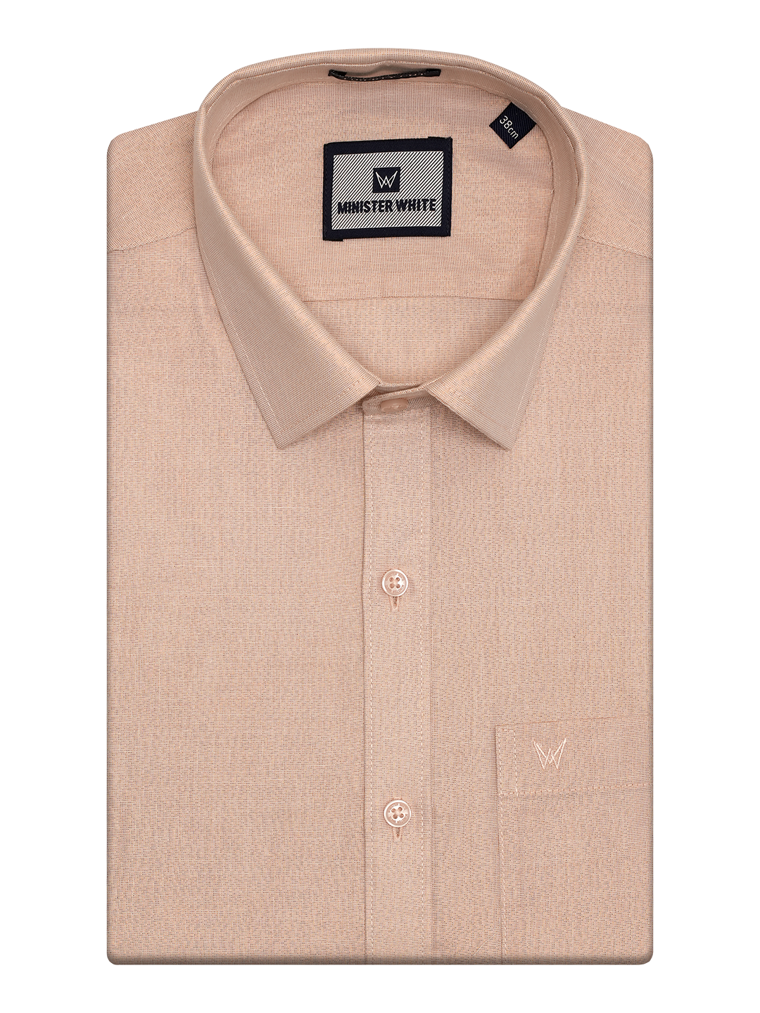 Mens Tissue Copper Shirt by Minister White