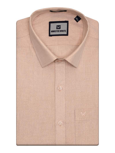 Mens Tissue Copper Shirt by Minister White