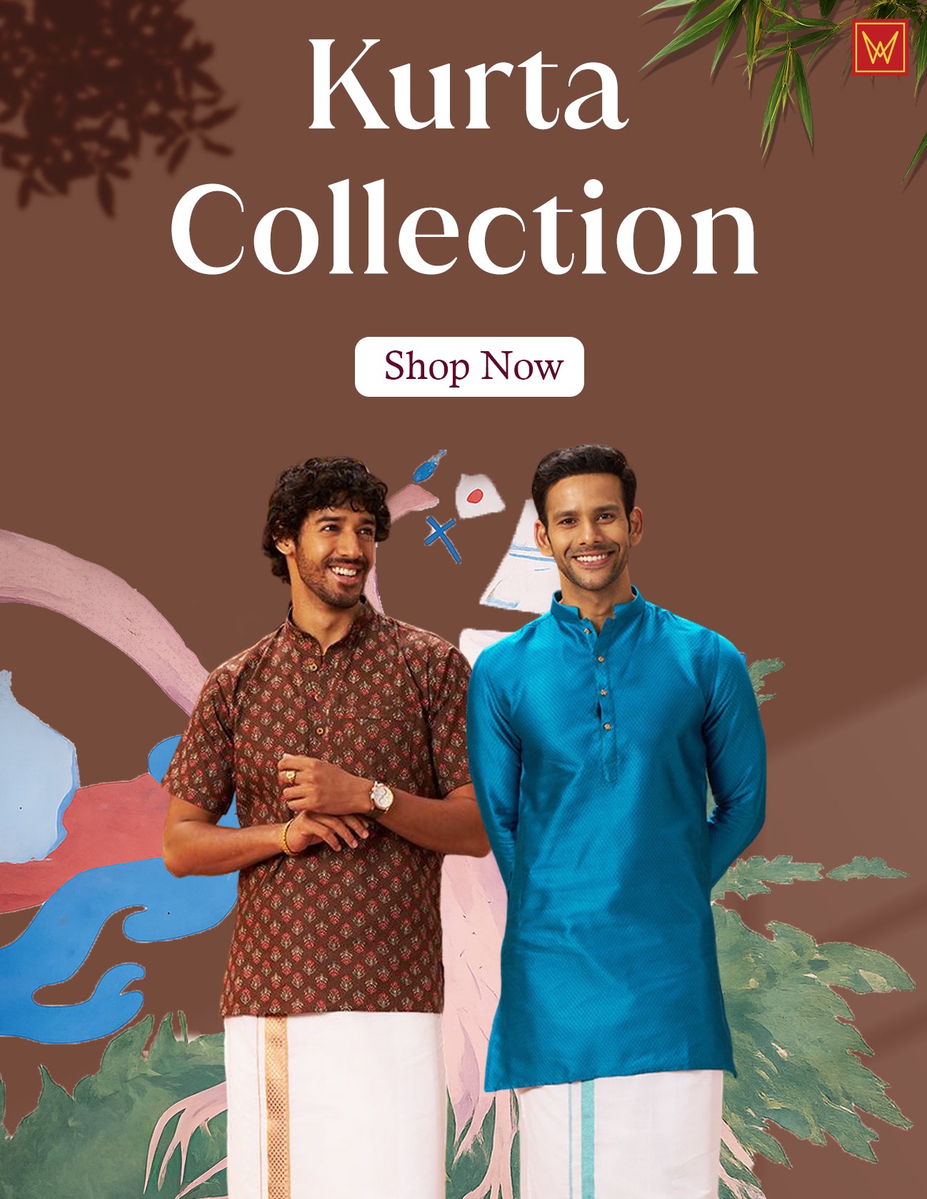 Minister White Matching Kurta Collection 