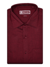 Men’s Premium Yarn Dyed Oxford Regular Fit Maroon Shirt Kendar